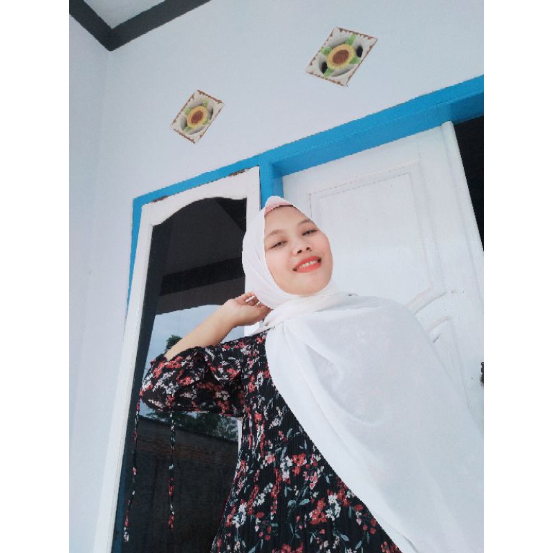 PASMINA BROKEN WHITE CERUTY BABYDOLL180x75