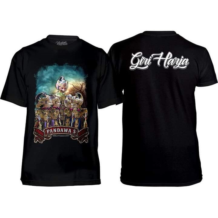 Kaos wayang giriharja pandawa5