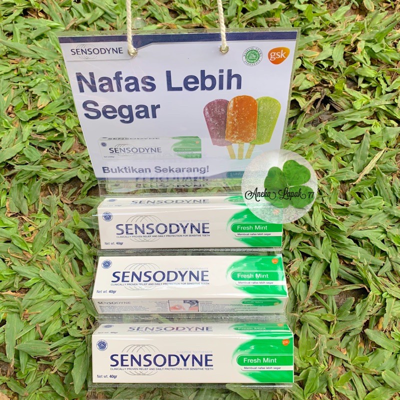 Pasta Gigi Sensodyne Renceng isi 3 Odol Gigi Murah Meriah Portbale