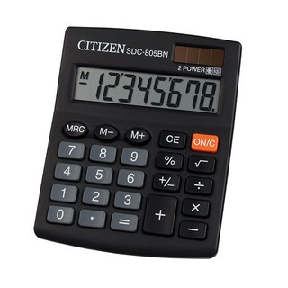 

ORIGINAL Citizen Calculator SDC-805NR - Kalkulator Meja Kantor