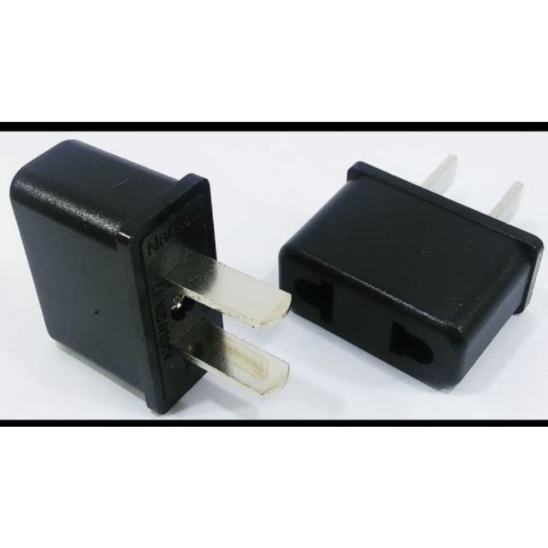 Over steker kaki gepeng / over steker bulat ke gepeng / sambungan colokan kaki gepeng