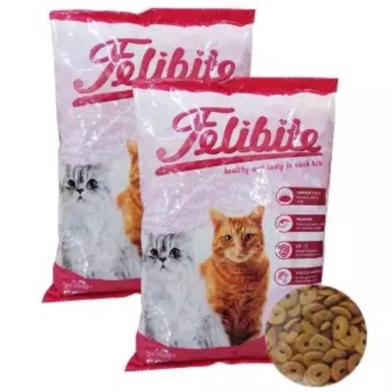 PAKAN KUCING FELIBITE - KIBBLE DONAT 500gram