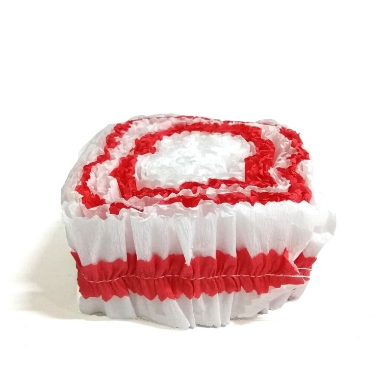 

Kertas Krep Kerut Merah Putih - Kertas Crepe Dekor (HARGA 1 PCS)