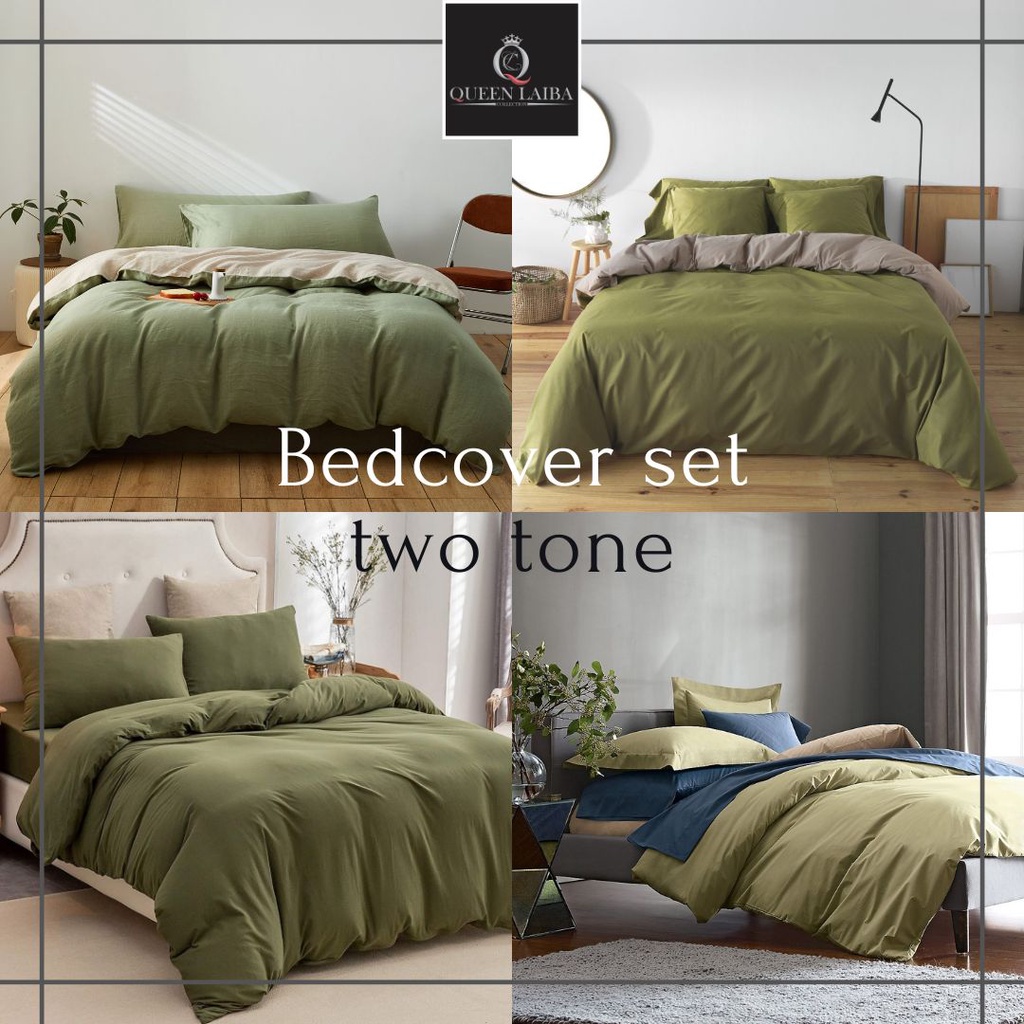 Jual [BEDCOVER SET] Bedcover Set Selimut Sprei Set minimalise Motif