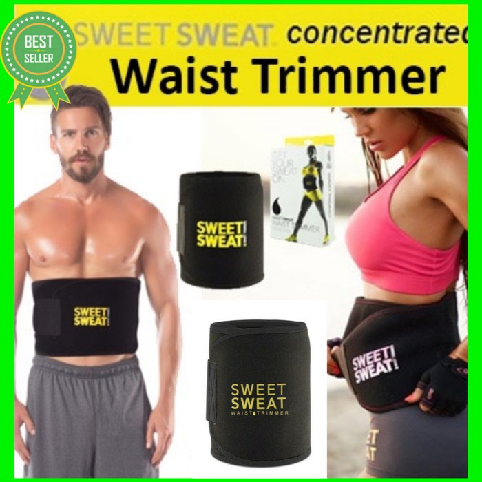 Alat Olahraga Pengecil Perut Peluntur Lemak Perut Korset Pelangsing Perut Buncit Sweet Sweat Shopee Indonesia