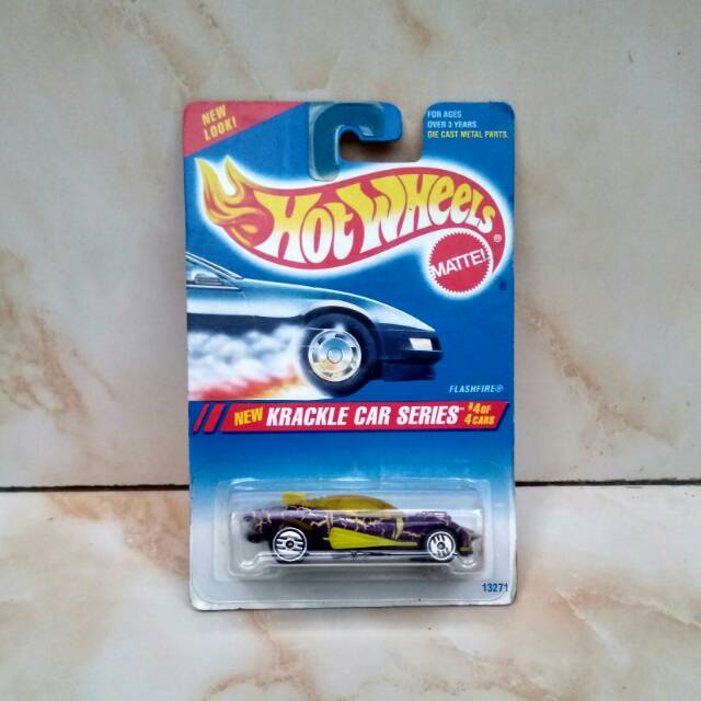 Hot Wheels Flashfire Krackle Car Series