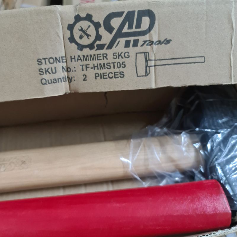 palu bogem batu 5000g stone hammer 5kg