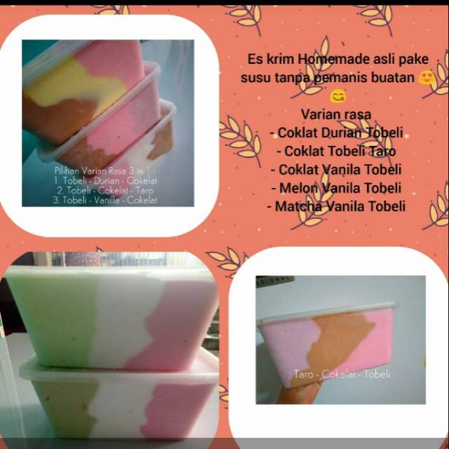 

Es cream home made