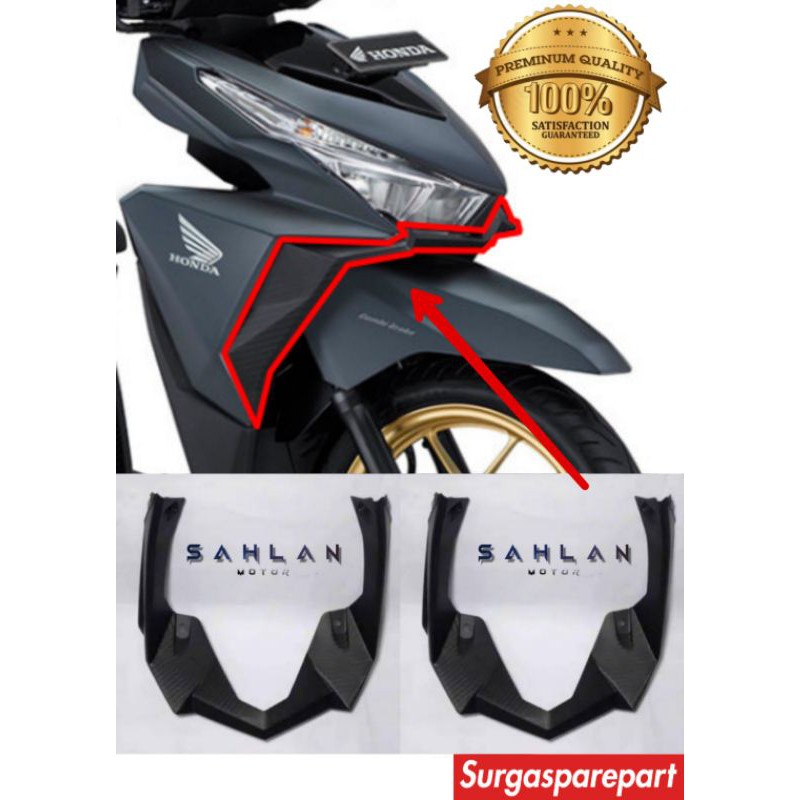 Garnis Bawah lampu Vario 150 / 125 Led tahun 2015-2017