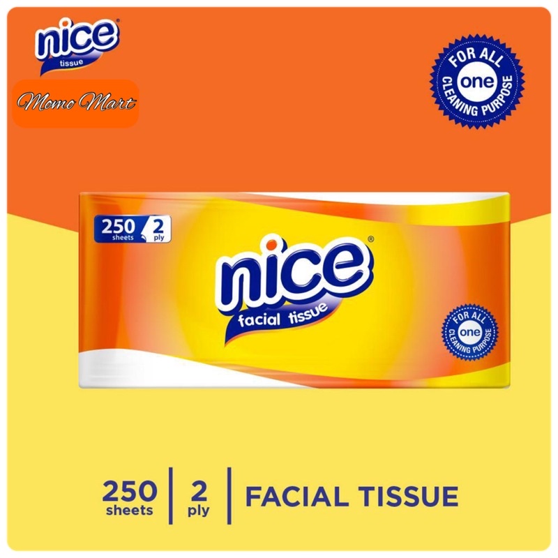 Tissue Nice 250sheet/gram READY STOCK (SIAP UNTUK DIKIRIM)