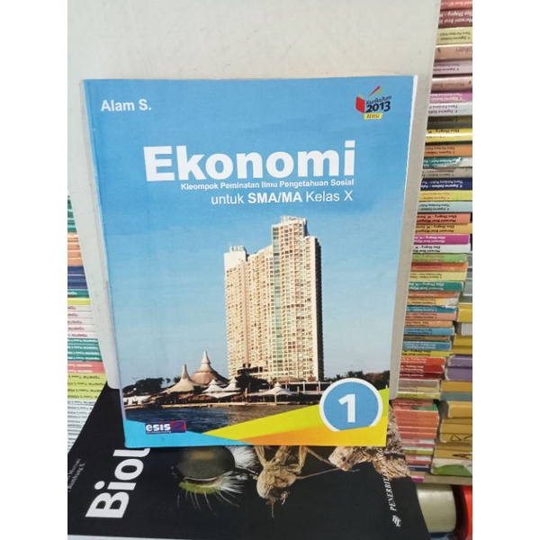 buku ekonomi kelas 10 SMA Erlangga esis