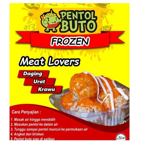 

PENTOL BUTO FROZEN Isi Daging besar