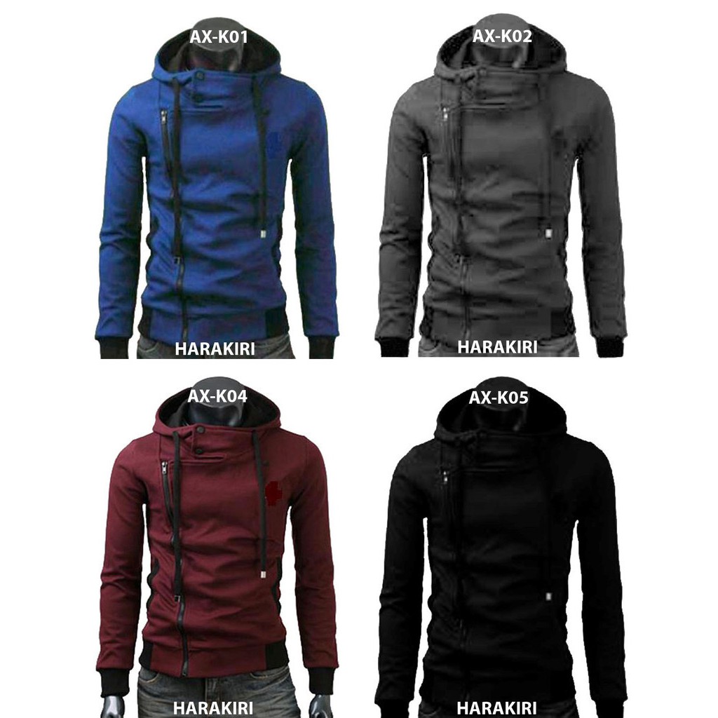 Jaket jaket harakiri korea harajuku haragiri japan polos bagus grosir murah  TP 07 Jaket Pria /