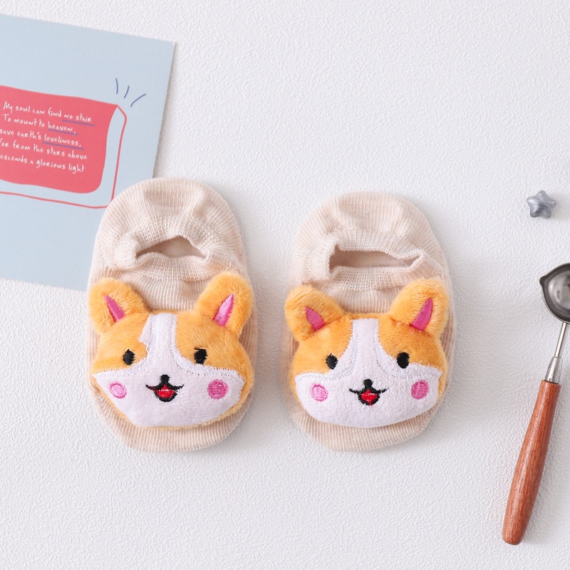 MURMURE.BABY I KAOS KAKI BAYI ANTI SLIP/KAUS KAKI BONEKA 3D KAOS KAKI ANAK LUCU