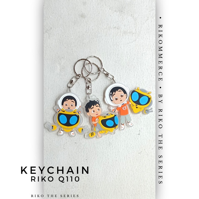 Image of NEW Keychain - Gantungan Kunci Riko The Series (3 pose berbeda) #1