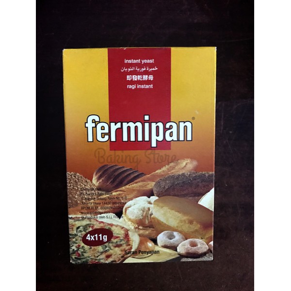 Ragi Ragi Kering Fermipan 4x11gr