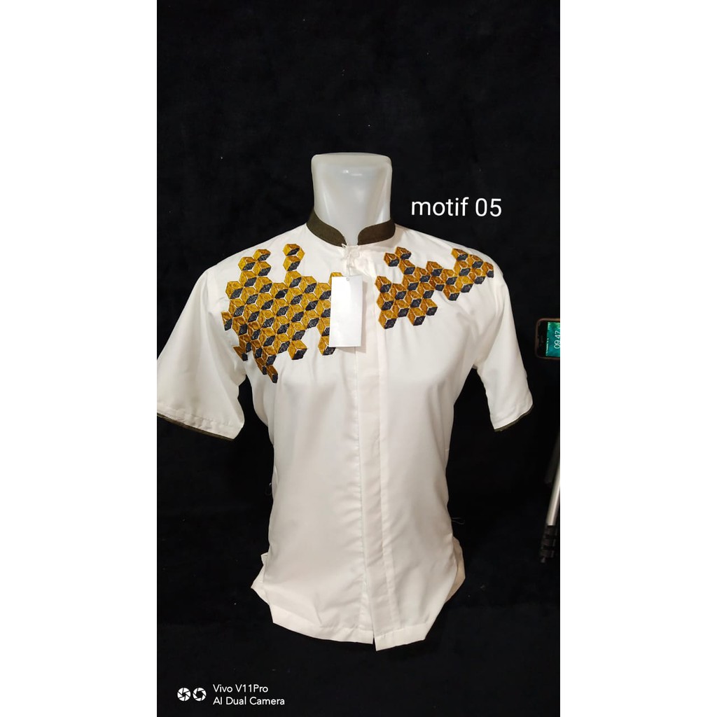 Baju Koko Lengan Pendek Plus Tasbih Kayu/Harga Grosir/Best Seller/Bisa Bayar di Tempat