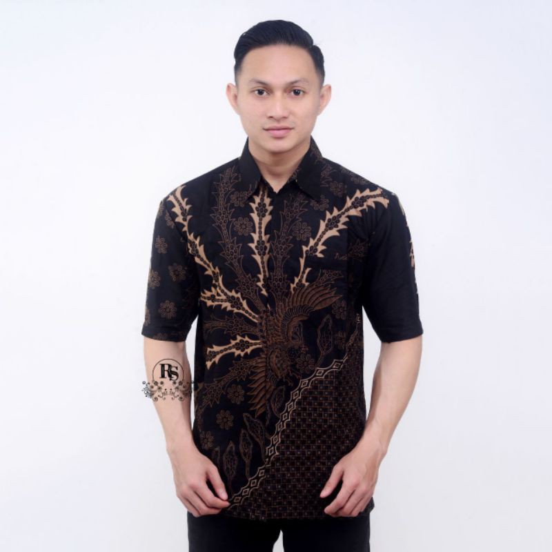 KEMEJA BATIK PRIA LENGAN PENDEK