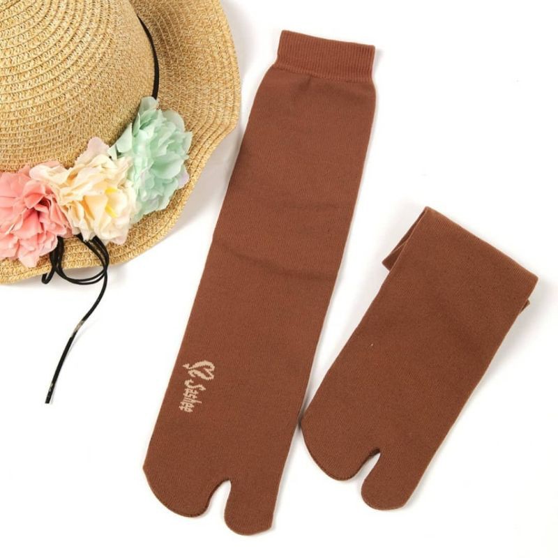 Sashee Kaos Kaki Jempol Basic-Cinnamon