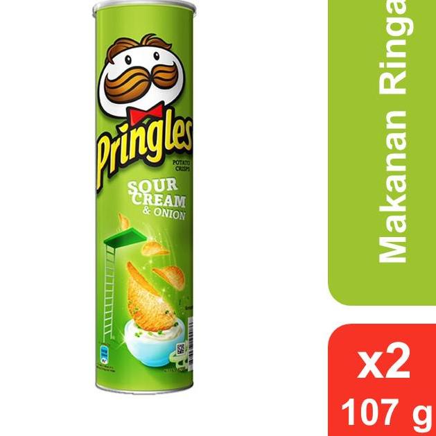 

₦ Pringles Sour & Onion 107 gr (2pcs) - Twin Pack ➳