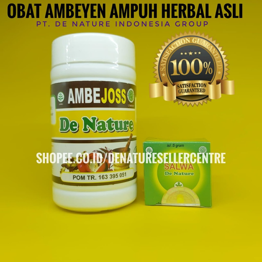 Obat Ambeyen Ampuh Herbal Asli PT. De Nature Indonesia
