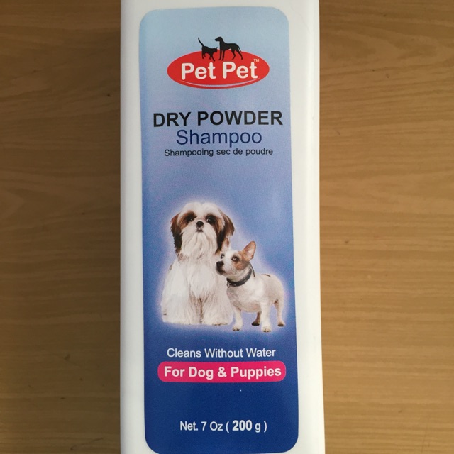 Pet Pet Dry Powder Shampoo For Dog &amp; Puppies 200g