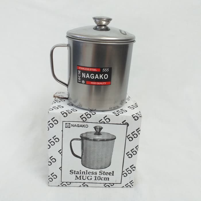 Termos Thermos Mug Gelas Stainless NAGAKO 10CM