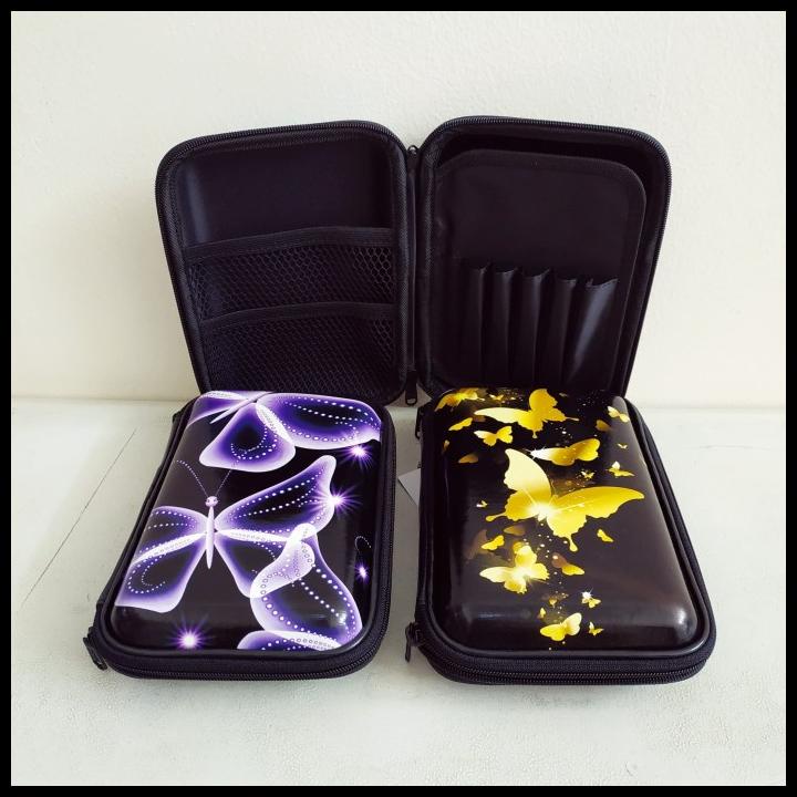 

Hard Pencil Case / Hpo Kotak Pensil Model Smiggle Desain Butterfly