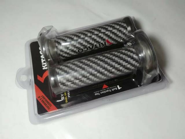 Handgrip Motor Kitaco Karbon Handgrip Variasi Motif Karbon