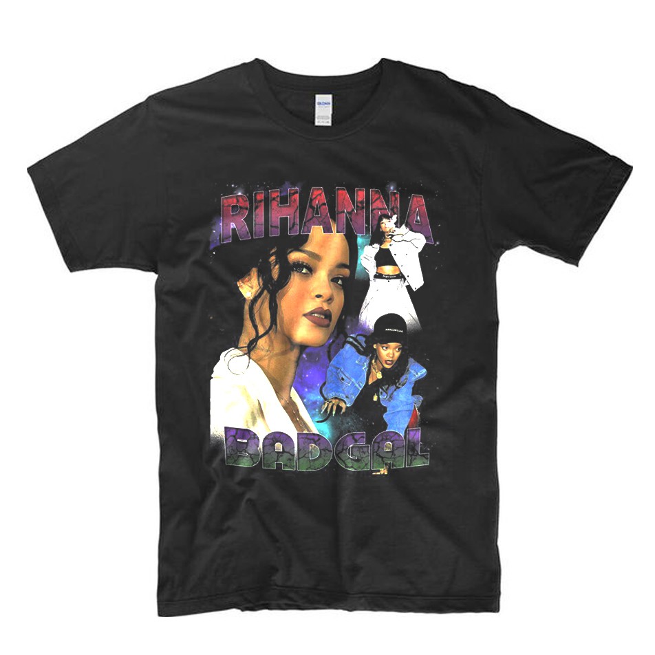 Kaos RIHANNA Kaos Musik T-shirt Musik