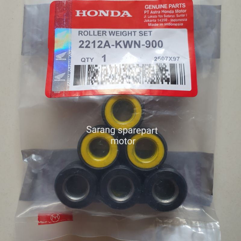 Roller Set Vario 125 Vario Cbs KWN