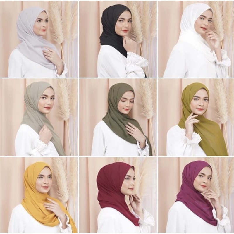 Pashmina Ceruty Babydoll Premium /  Hijab / Jilbab ceruti