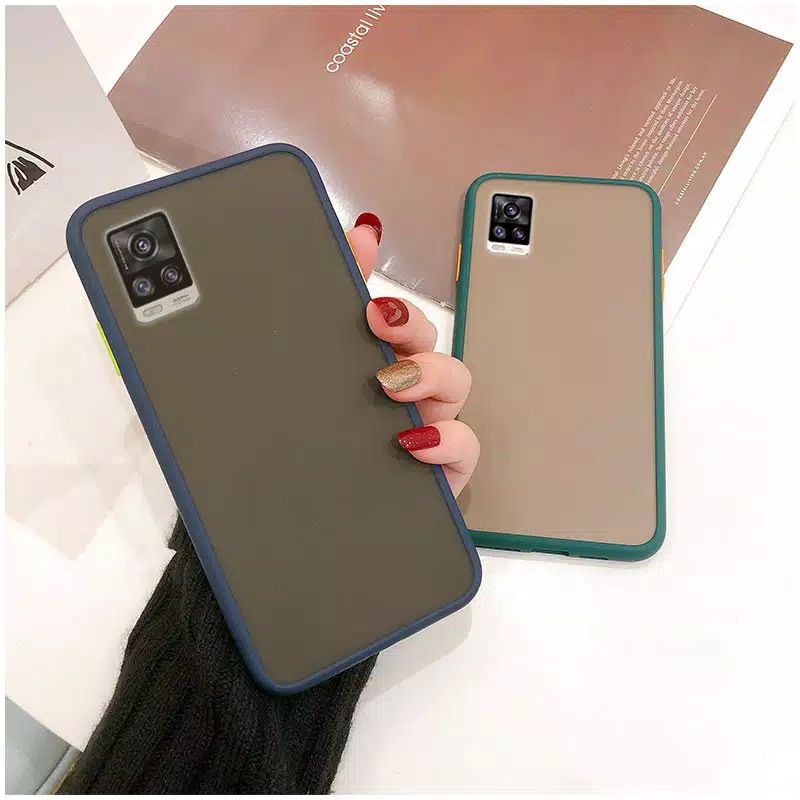 Vivo V20 V20 SE V19 Case Dove Silicon Warna Silicon Dove