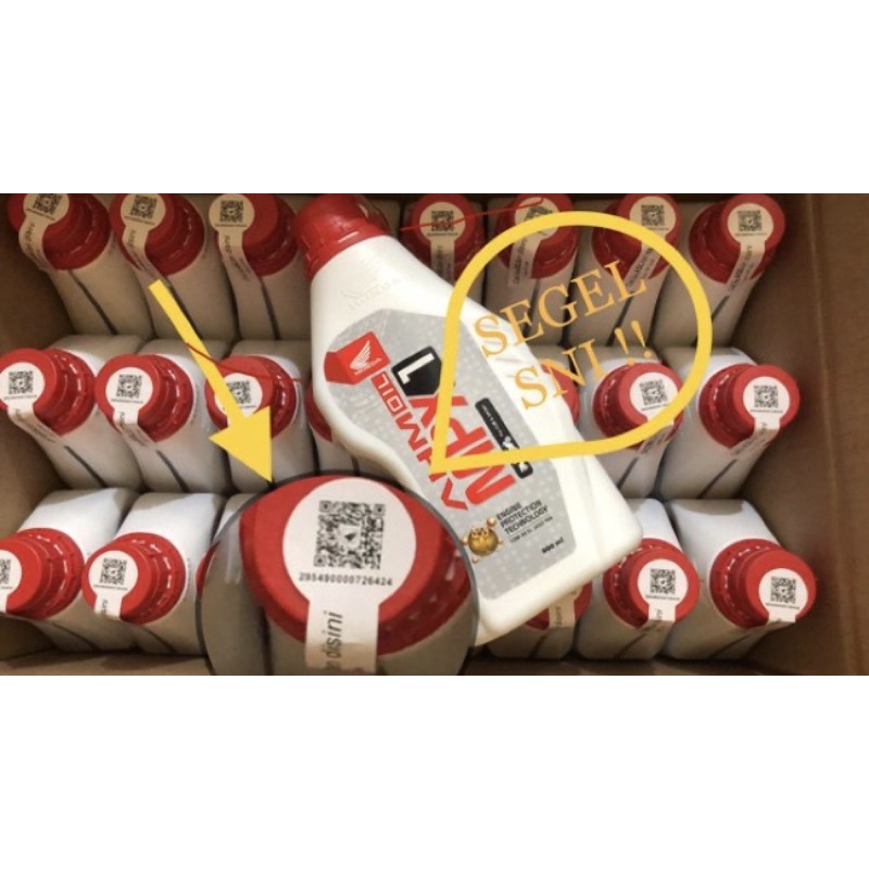 OLI MOTOR HONDA AHM OIL MPX1 SAE 10W-30 SL ISI 1 liter