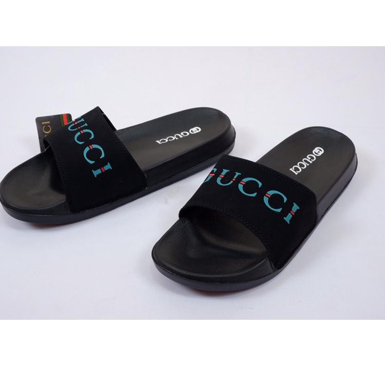 (H-EIR} (♫} Sandal slop gucci pria wanita/sandal slop slide gucci pria wanita/sandal slip on gucci p