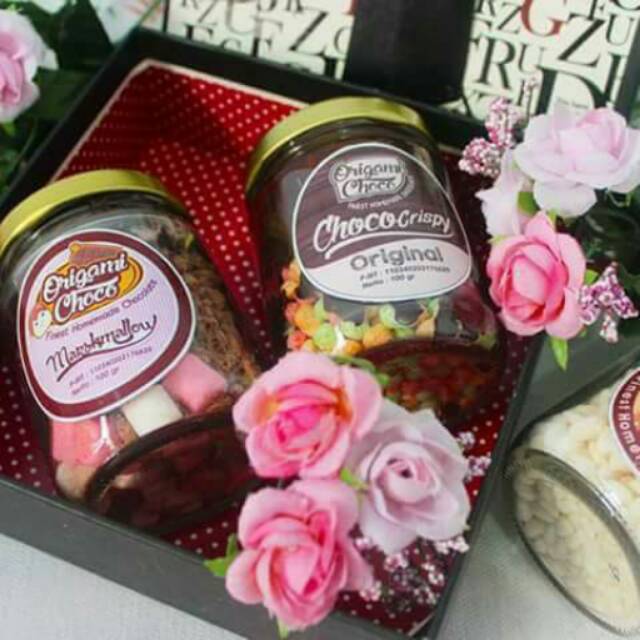 

Coklat origami / coklat jar