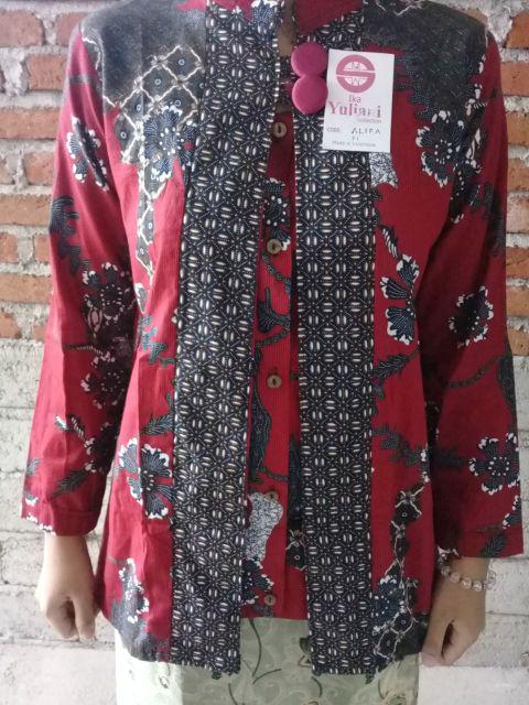 Atasan Batik Wanita Seragam Batik