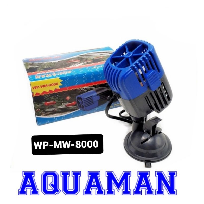 AQUAMAN WP-WM 8000 WAVE MAKER POMPA MESIN GLOMBANG AQUARIUM KOLAM