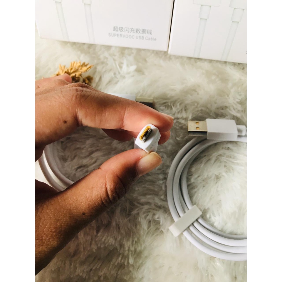 OPPO Kabel Data USB Fast Charging Cas Original Cable VOOC Micro