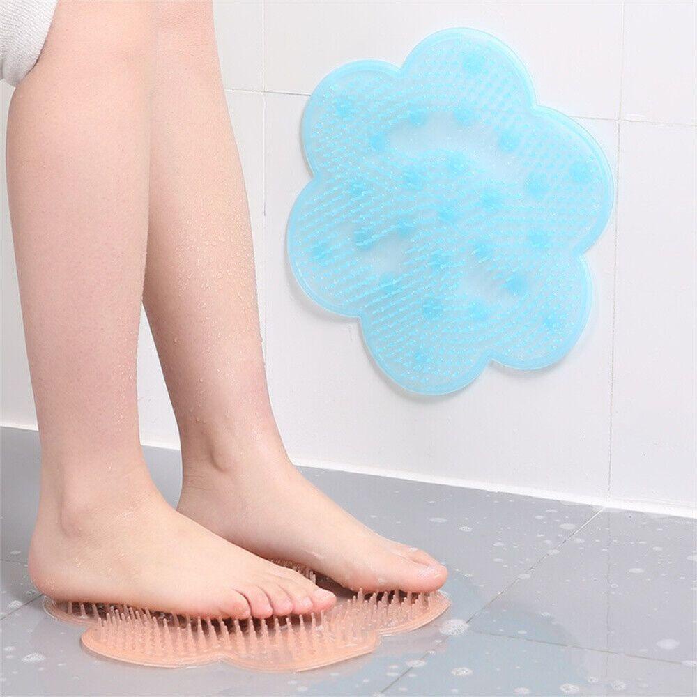 Solighter Bath Massage Pad Suction Cup Karpet Kamar Mandi Silikon Pijat Kaki