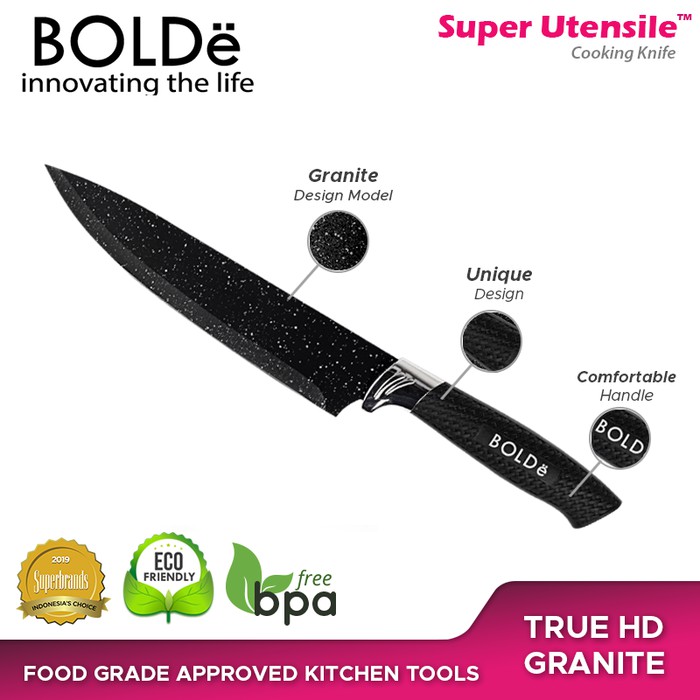 Pisau Dapur Super KNIVES GRANITO Cooking Knife BOLDe