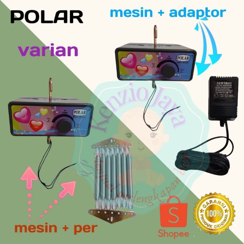 mesin polar basic pilihan tanpa per atau adaptor