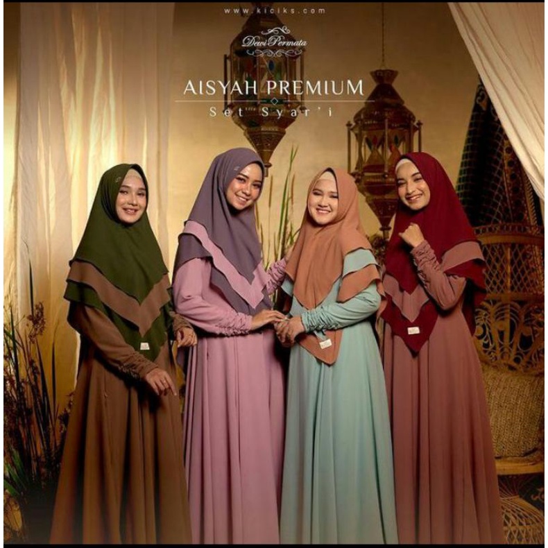 Aisyah Premium Set Syari By Dewi Permata