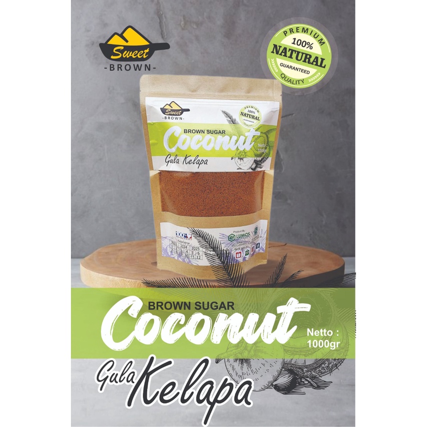 

Sweet Brown Gula Kelapa Semut Natural 500g