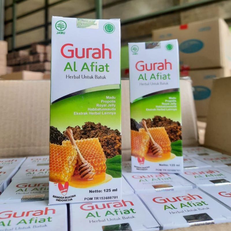 

Sirup Gurah Al Afiat Original Herbal Untuk Batuk 125ml