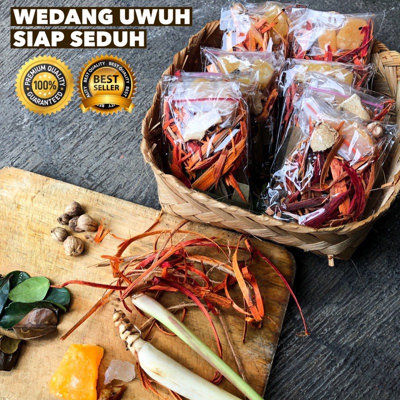 WEDANG UWUH KOMPLIT GULA BATU ISI 10 PCS (KEMASAN MIKA)