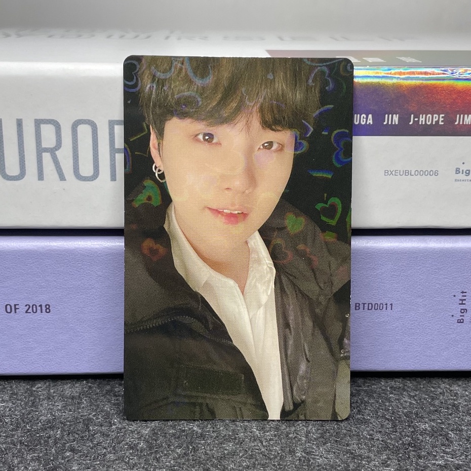BTS SUGA Lucky Draw BE Deluxe Japan Fanclub Photocard