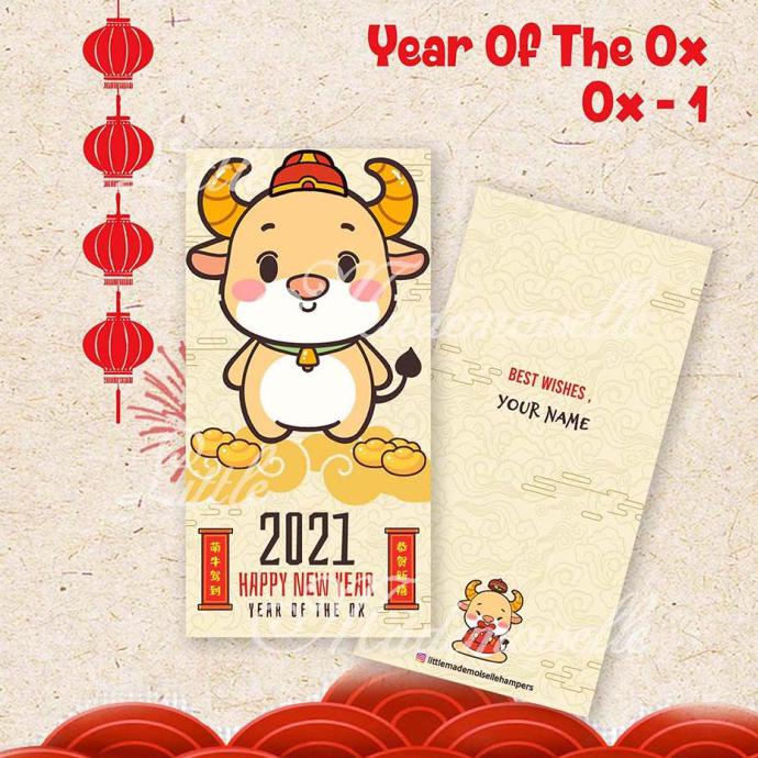 

Paling Dicari] Chinese New Year Hongbao / Angpao Imlek Year Of The Ox - Ox1
