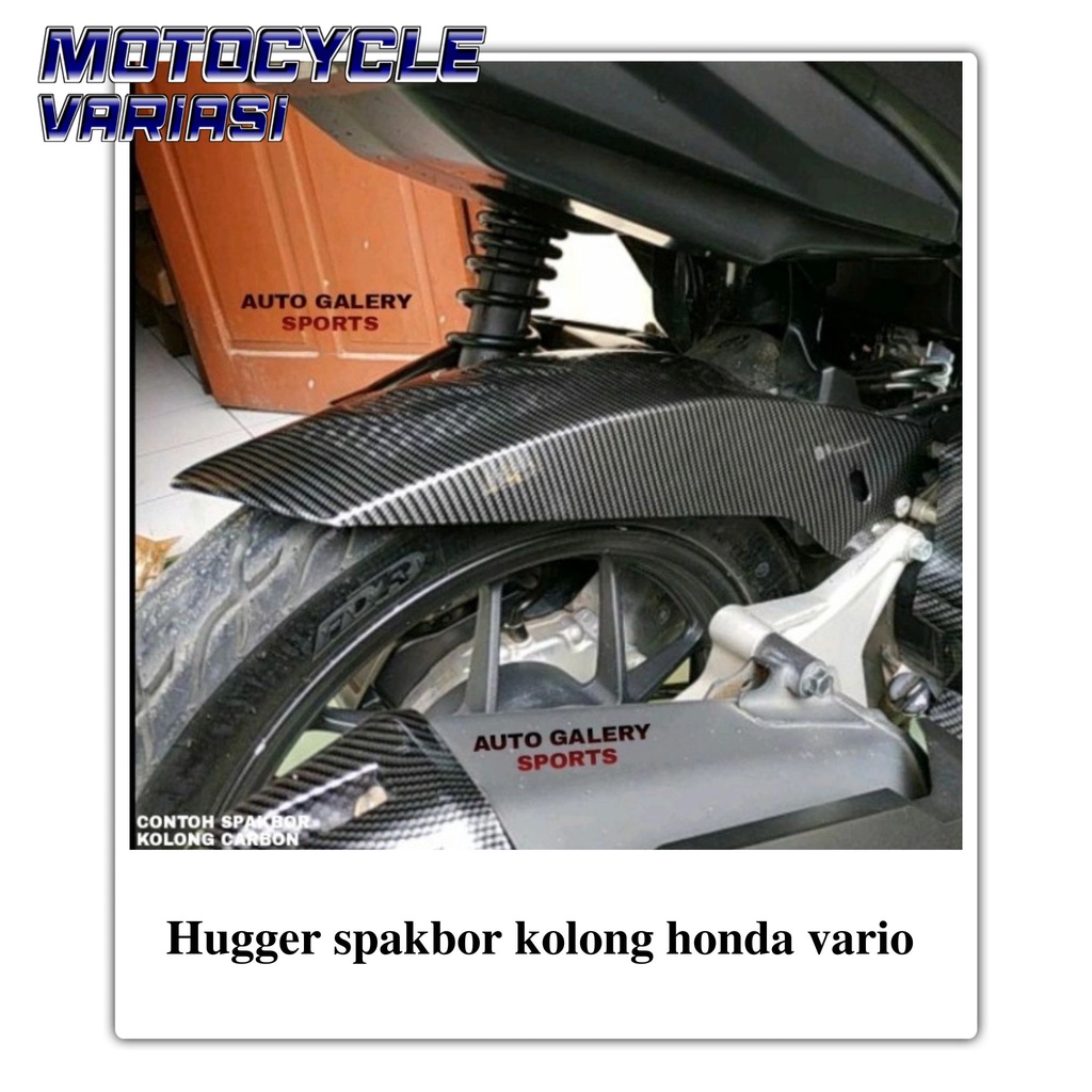 Hugger spakbor kolong honda vario 150 125 carbon