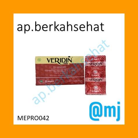 VERIDIN TABLET PER BOX